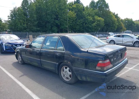 1997 Mercedes-Benz S 420 из США, поврежденный, VIN WDBGA43G0VA371235